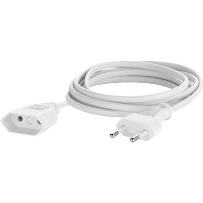 Image of Basetech BT-1898919 Current Cable extension 2.5 A White 2.00 m