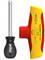 Torque screwdriver with adjustable handle, yellow-red, by Wiha, suitable for 5-14 Nm. Suitable for work up to 1000V.
