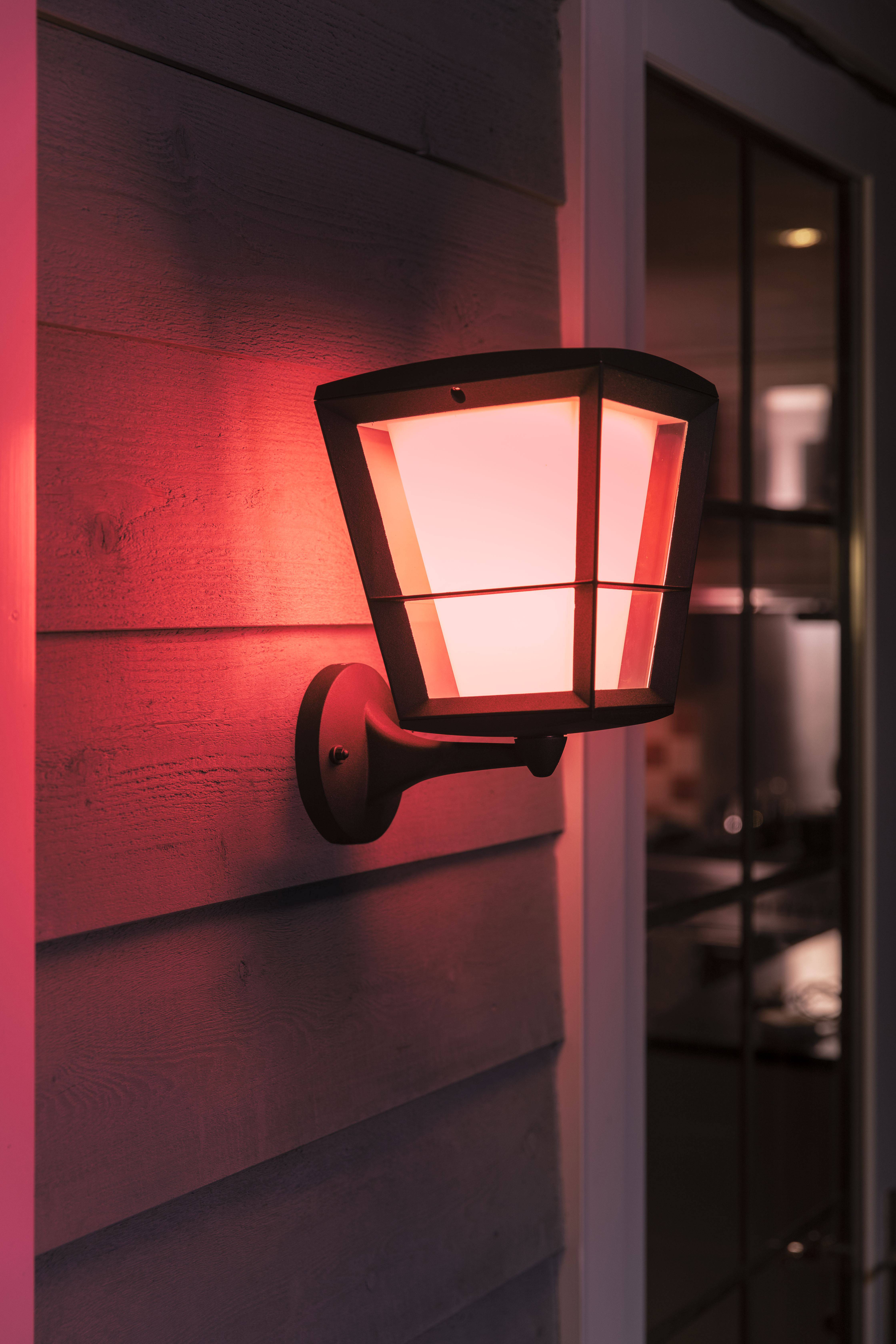 Philips LED LED outdoor wall light 17439/30/P7 Econic Built-in LED 15 W RGBW-6