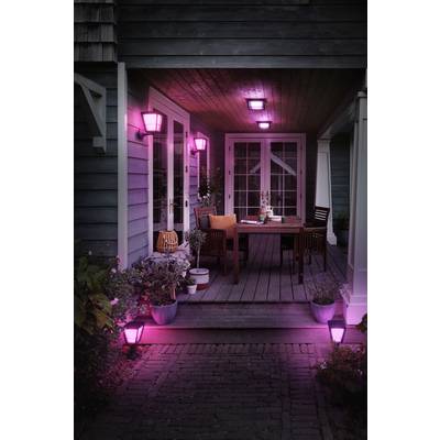 Philips LED LED outdoor wall light 17439/30/P7 Econic Built-in LED 15 W RGBW-9