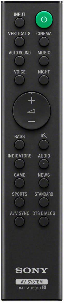Sony HT-X8500 Soundbar Black Bluetooth