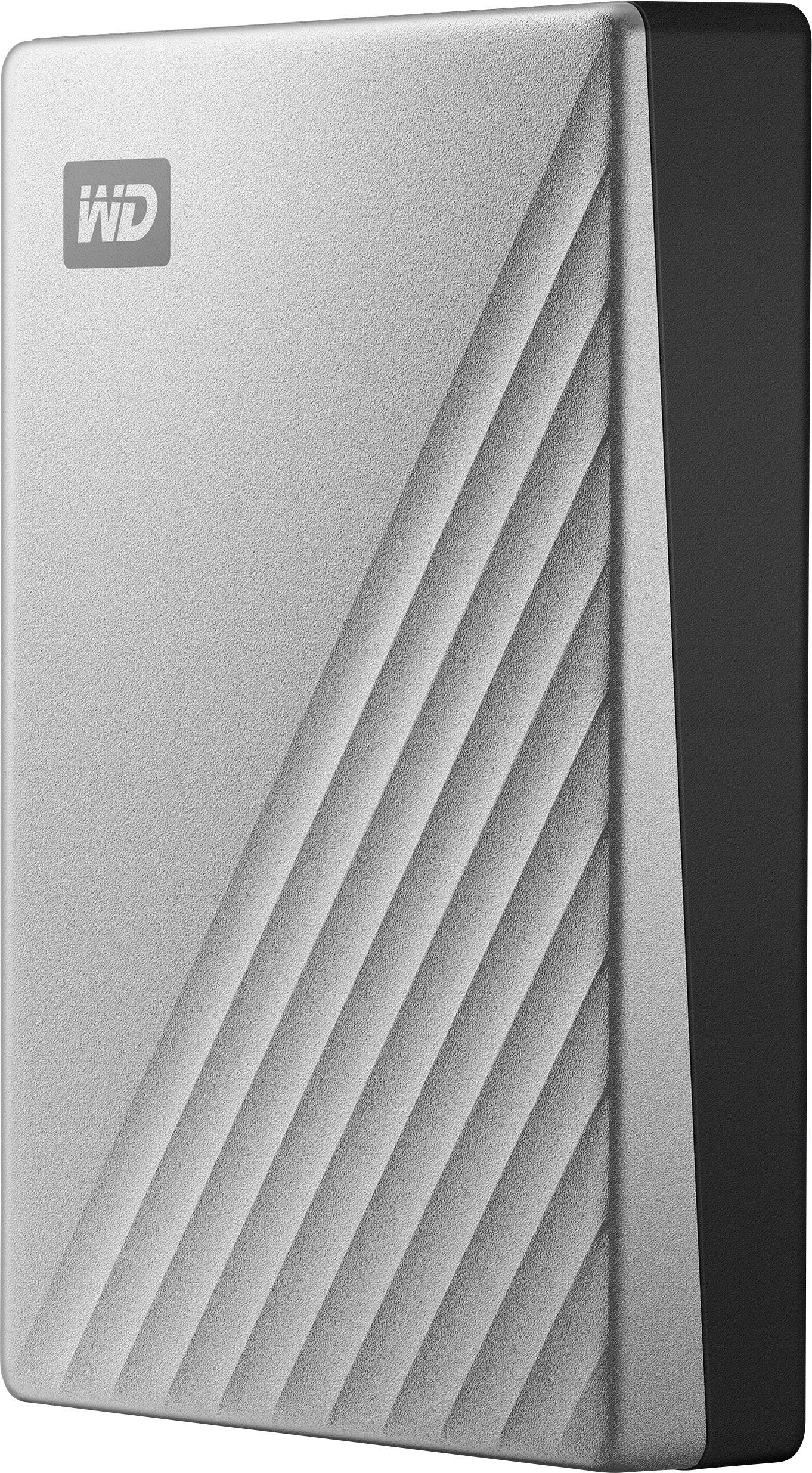 WD My Passport Ultra for Mac 4 TB 2.5 external hard drive USB-C™ Silver WDBPMV0040BSL-WESN