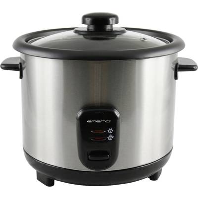 Image of EMERIO RCE-110118 Rice cooker Stainless steel, Black