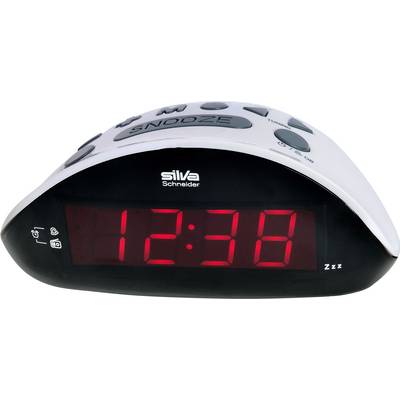Silva Schneider UR 1190 Radio alarm clock FM Black, Grey-0