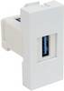 KOPOS QD 45X22.5-USB_HB Inset Data module (W x H) 22.5 mm x 45 mm 1 pc(s) White