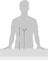 Silhouette of a person standing behind a table. A stillson wrench lies on the table, 42 cm long.