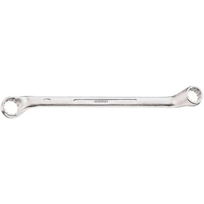 Silver spanner with rounded ends and the engraved inscription 'GEDORE': tool for securing screws.