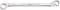 Silver spanner with rounded ends and the engraved inscription 'GEDORE': tool for securing screws.