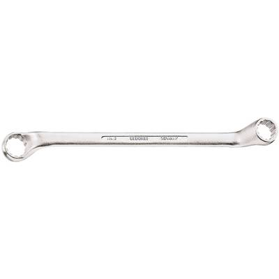 A silver double ring spanner with the inscription 'GEDORE, 6049417'.