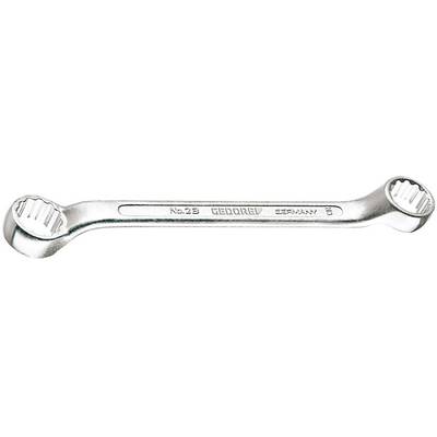 A silver double-ended spanner with 'GEDORE' and 'GERMANY' inscriptions, suitable for manual craft work.