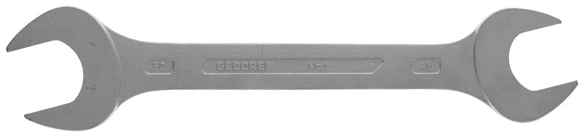 Gedore 400 46x50mm Flare Nut Spanner / Wrench - Open End, 30° Offset, Chrome Vanadium Steel