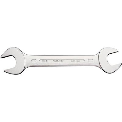 A silver adjustable spanner with the inscription 'No. 6 GEDORE GERMANY', lying horizontally.