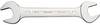Gedore 6070610 6 19/32X11/16AF Double-ended open ring spanner Spanner size (inches) 11/16" - 19/32"