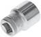 A silver socket wrench insert sized '23' for tools, commonly used in mechanical applications.