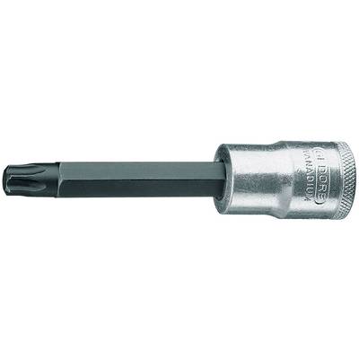 'Screwdriver bit with a TORX head and robust metal handle. Suitable for precise work on specific screws.'