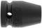 A black, cone-shaped tool component with a hole on its side and an engraving '19-70'. Used for mechanical applications.