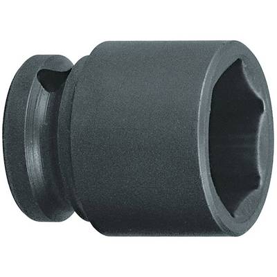 A black metal nut adapter, cylindrical in shape, for power take-off tools.
