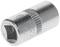 Metallic hexagonal socket key, 9 mm in size, suitable for universal use in mechanical work and repairs.