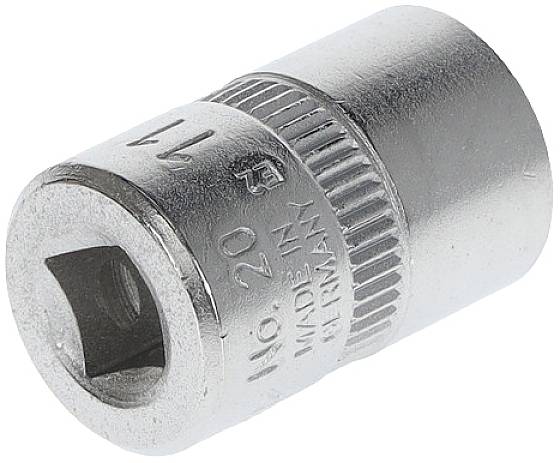 Metal socket with the engraving 'NO. 20' and 'MADE IN GERMANY', used for tools.