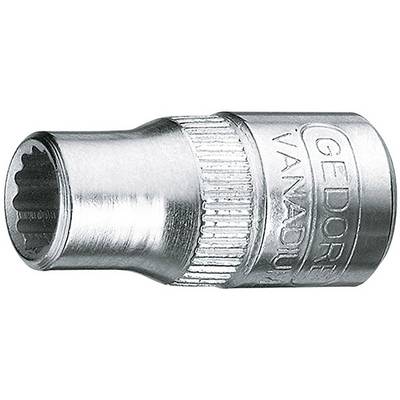 A metal socket wrench insert with the inscription 'GEDORE VANADIUM'. Used for tightening or loosening nuts.