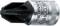 Hexagonal socket with a black bit insert and the inscription 'GEDORE VANADIUM' on the silver metal.