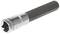 A silver Allen key with a long, hexagonal shaft for hex socket screws. Primarily used for mechanical work.
