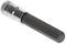 A six-sided metal bit attachment, suitable for fastening or loosening screws on metal surfaces.