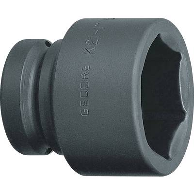 Metal socket wrench, marked with 'Gedore K2', cylindrical and solid, primarily used for torque transmission.