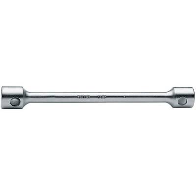 A silver double-hexagon headed socket wrench, suitable for automotive repairs and mechanical work.