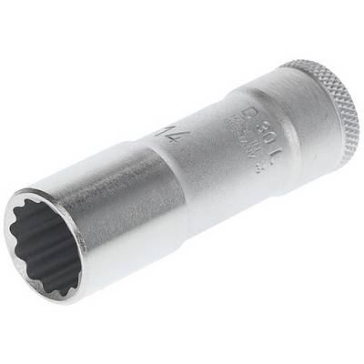 Silver-coloured socket with ribbing at the end and the inscription 'D.30L Germany'. Used for screw-related work.