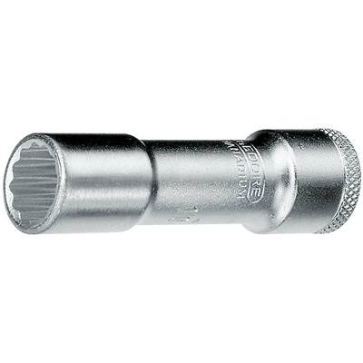 A silver socket adaptor with ribbing on both sides. The text 'GEDORE IMPACT' is engraved on the side.