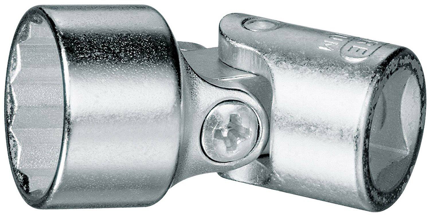 A chrome-plated joint for socket inserts that enables flexibility and manoeuvrability when working with hard-to-reach screws.