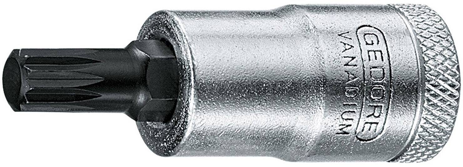 Torx bit with metal socket, stamped with 'GEDORE VANADIUM'. Used for fastening screws with Torx head.