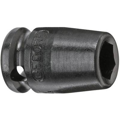 A black hexagonal bit with the engraving 'GEDORE'.