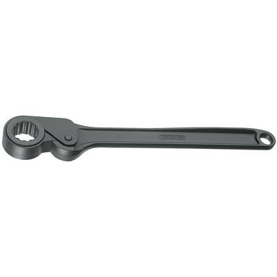 Black metal pipe wrench with non-slip grip, suitable for gripping and turning pipes or round objects.