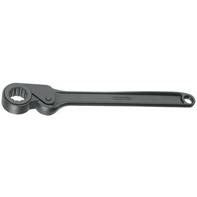 Black torque wrench with knurled head, suitable for precision assembly work.