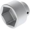 Gedore 32 60 6271510 Square, solid, 20 mm (3/4") Bits 60 mm 3/4" 3/4" (20 mm)