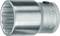Metallic socket with a twelve-sided internal hexagonal profile, for mechanical work. Brand engraved on the side.