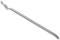 A metal lever tool with curved ends, commonly used for removing nails or levering materials.