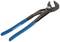 Pliers with blue handles and adjustable jaws. Ideal for gripping and holding objects during installation work.