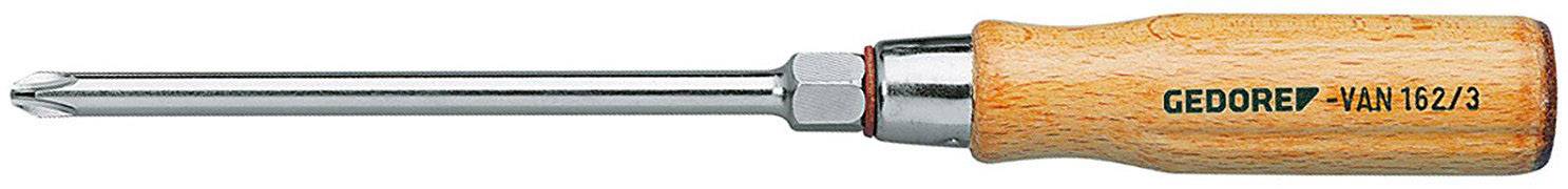 Gedore 162 4 6429750 Phillips screwdriver PH 4 Blade length: 200 mm DIN ISO 8764-0