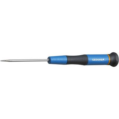 Blue screwdriver with non-slip grip and 'GEDORE' written on the handle.