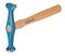 A hammer with a blue head and wooden handle, with 'GEDORE' printed on it. Suitable for craftwork and light metalworking.