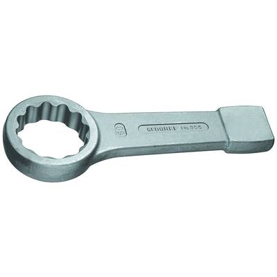 A metal socket wrench with a hexagonal opening on one side and a flat end on the other. Inscription 'GEDORE'.