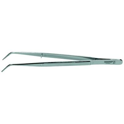 A curved metal tweezers with a knurled handle and the inscription 'GEORGE 720'.