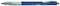 Blue mechanical pencil with silver tip and clip, brand 'Germany'. Ideal for precise writing and drawing.