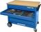 A blue tool trolley with the inscription '1507 XL' and 'Gedore', showing an open drawer with various tools.