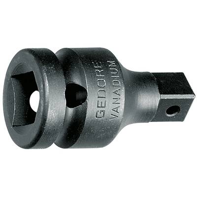 A black metal adaptor piece with the inscription 'Gedore Vanadium' on the side.