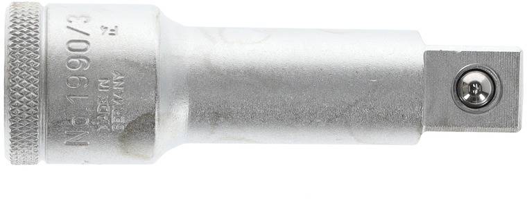 Metal adaptor with the inscription 'No. 1990/3'. Used for extending tool handles.