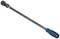 A long torque wrench with a blue-black handle and a ratchet head at the other end, suitable for precise screw work.
